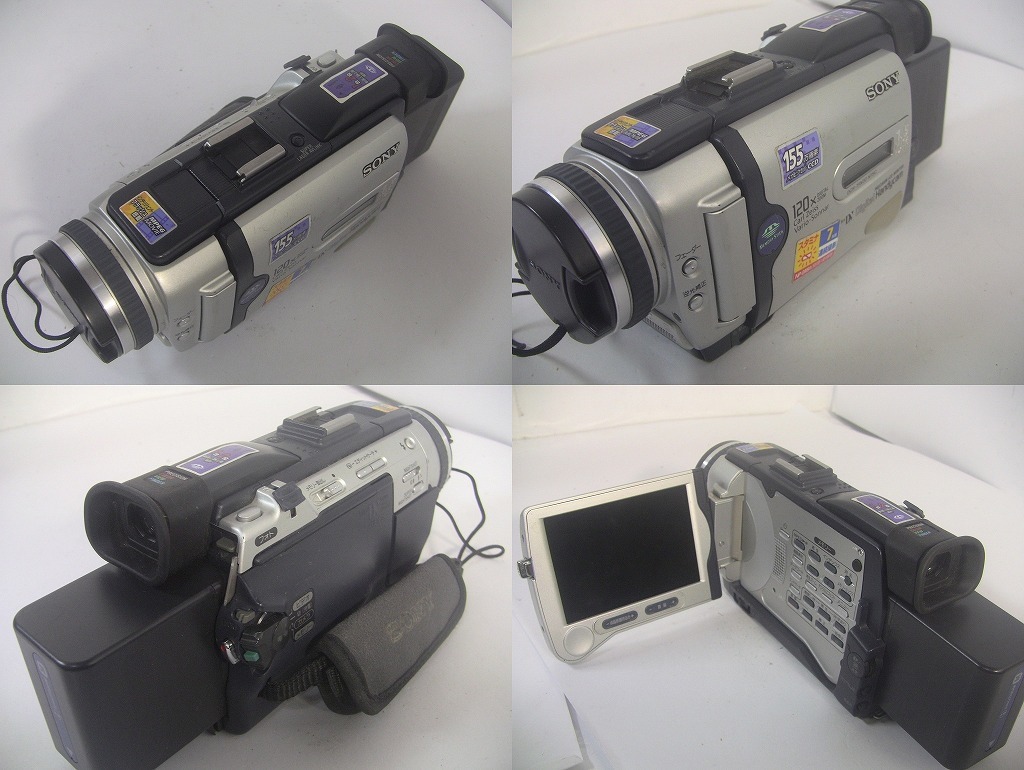 MiniDVテープ再生できます SONY MiniDVビデオカメラ DCR-TRV30