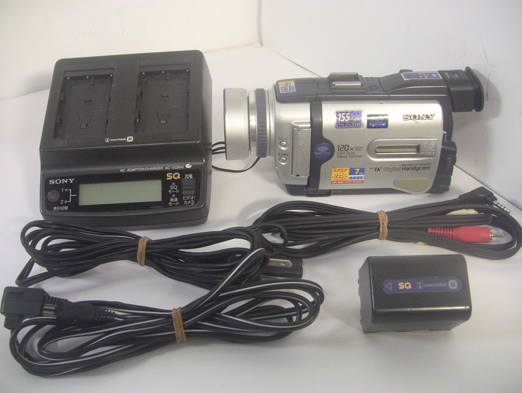 お得セットお得セット動作良好 ソニー DCR-TRV5 MiniDV ビデオカメラ