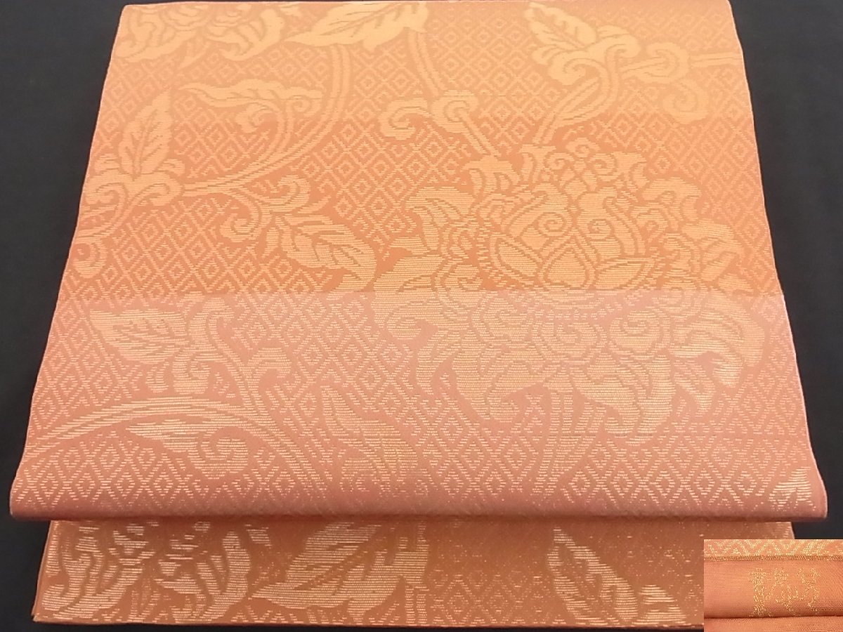 名門織匠【渡文】 名品【波衣】 リバーシブル 単衣にもお勧め 美品の ...