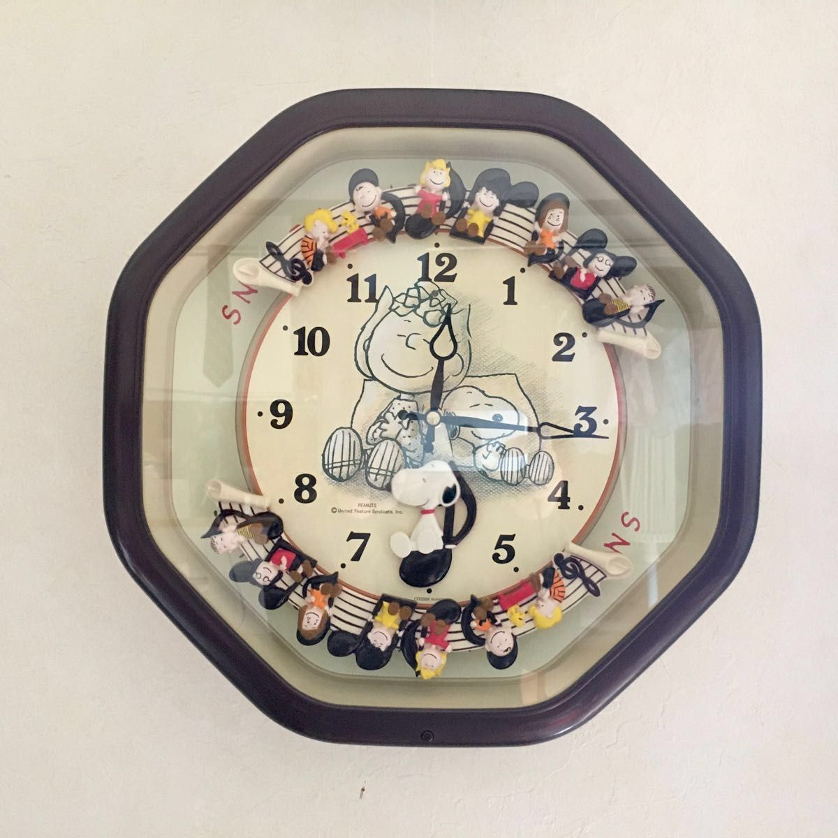 スヌーピー SNOOPY CITIZEN からくり時計 完動品 4MH766|Yahoo スヌーピー SNOOPY CITIZEN からくり時計 完動品 4MH766|Yahoo