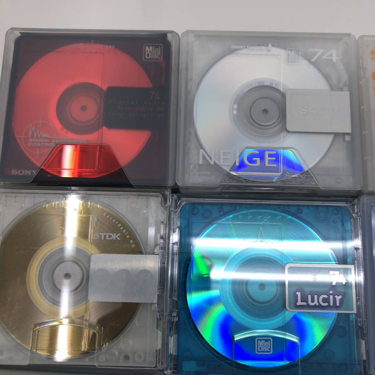 ついに再販開始 TDK MD ミニディスク LUCIR 1枚 80分 agroideas.net