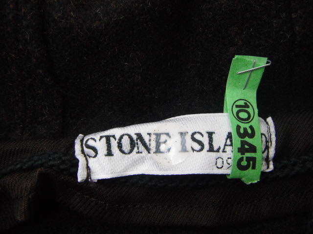 STONE ISLAND ストーンアイランド コート メンズ L ブラウン フード ウール 定形外郵便全国一律1040円 F13-b_画像5