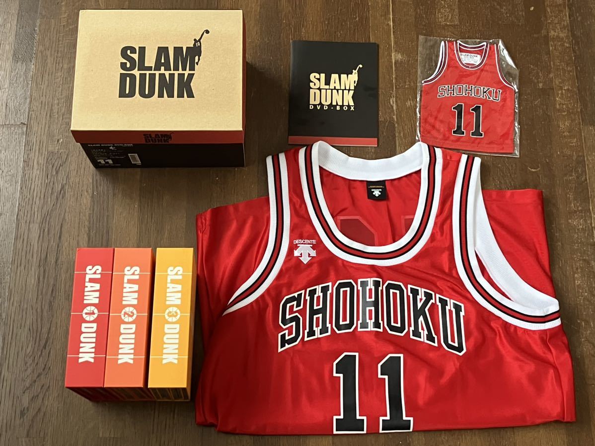 大注目 SLAM DUNK DVD-BOX〈初回生産限定・18枚組・流川楓「11」仕様