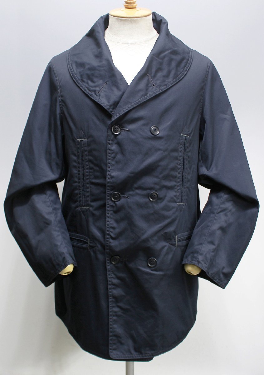 CORONA (コロナ) Utility Mackinaw Coat / ユーティリティ マッキーノコート コットンギャバジン CJ009 極美品 ネイビー size M