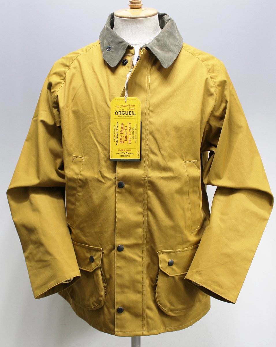 ORGUEIL (オルゲイユ) Workers Jacket / ワーカーズジャケット OR-4233A 未使用品 キャメル size 40(L) / ステュディオダルチザン_画像2