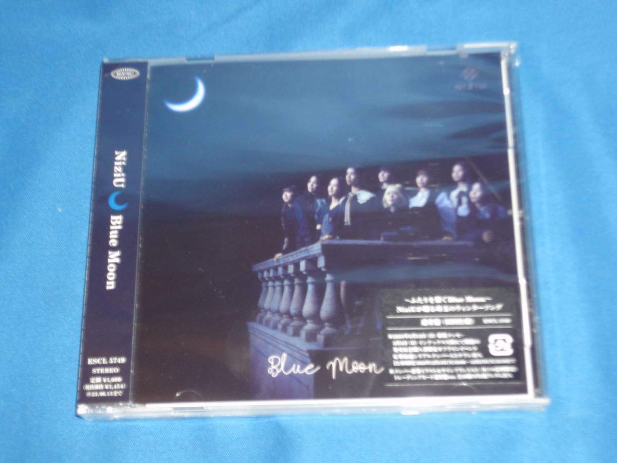 NiziU niziu ニジュー★CD　「Blue moon」通常盤　★ 未視聴美品 　トレカ応募券無_画像1