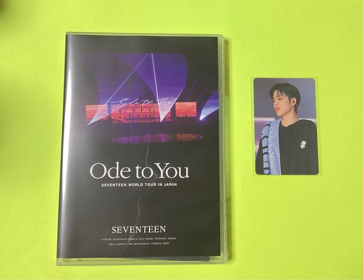 SEVENTEEN エスクプス トレカ ジャケットシート Ode to You in Japan