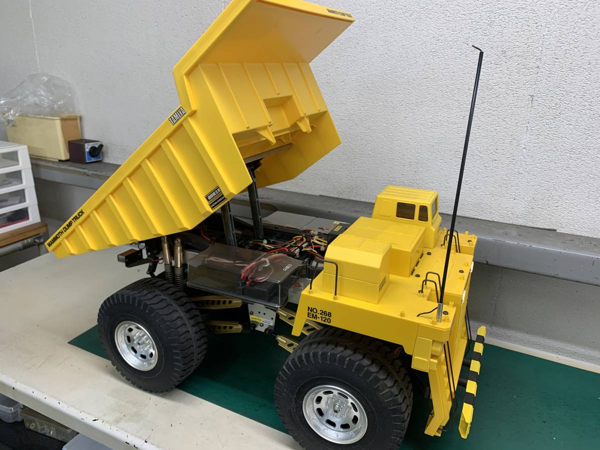 タミヤ マンモスダンプ 1/20電動ラジオコントロールカー タミヤ マンモスダンプ 1/20電動ラジオコントロールカー