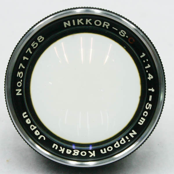 #G0432■NIKON/ニコンS型 レンジファインダーカメラ 50mm F1.4■_画像9