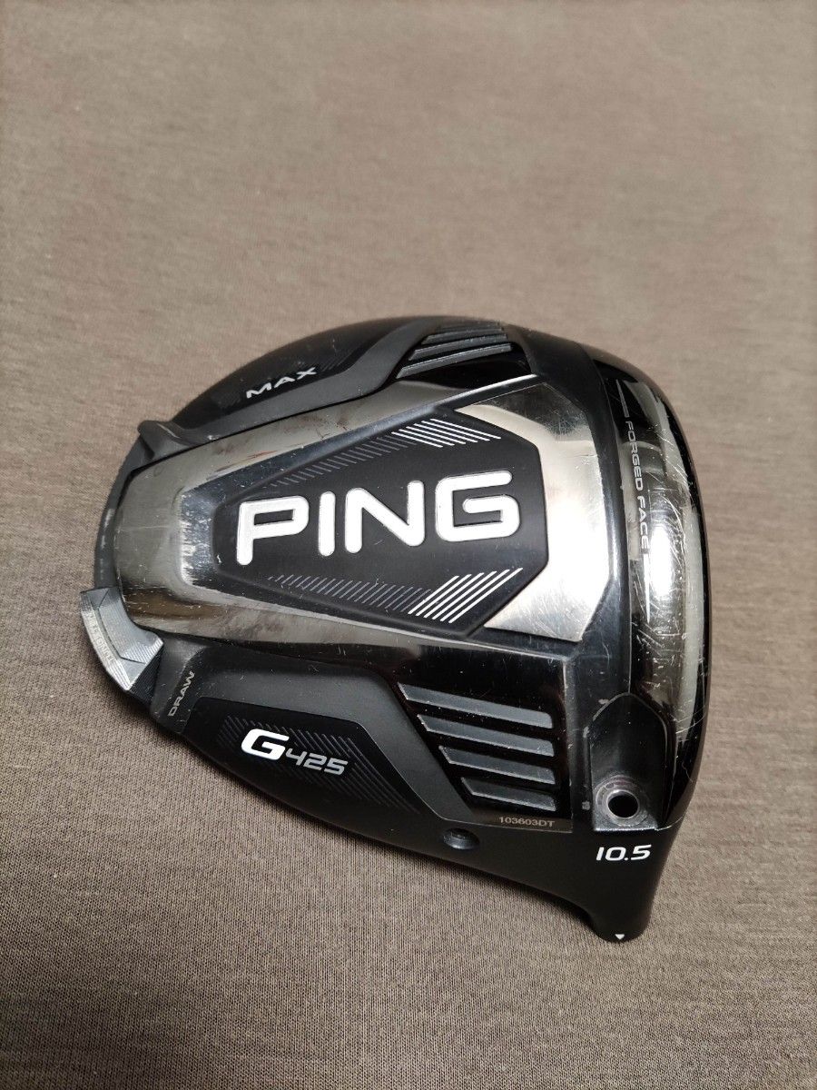 【送料込】ピン PING G425 MAX 10.5度 ドライバー ヘッドのみ ヘッドカバー・未開封レンチ付 日本仕様 - noormahal.in