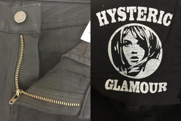 136A Hysteric Glamour 0163AP10 ヒステリックグラマー デニム パンツ レディース【中古】_画像6