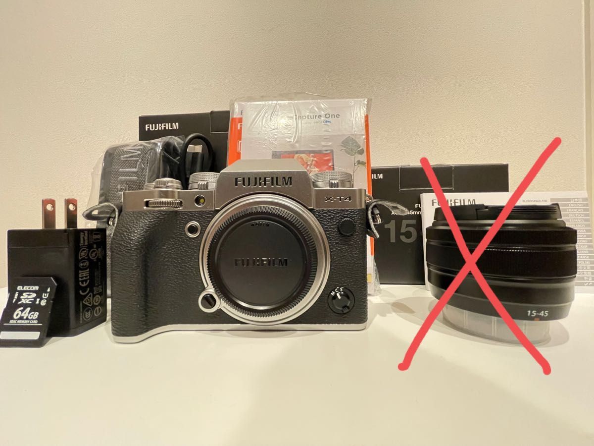 x-t4 シルバー 富士フイルム FUJIFILM おまけ付き カメラ デジタル一眼