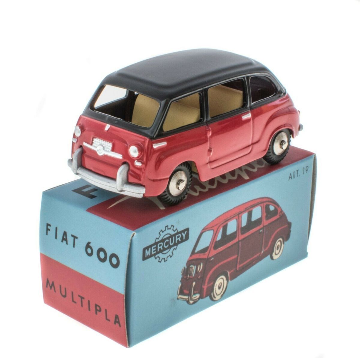 マーキュリー 1/48 フィアット ムルティプラ FIAT 600 Multipla アシェット HACHETTE MERCURY 復刻版 ◇600_画像1