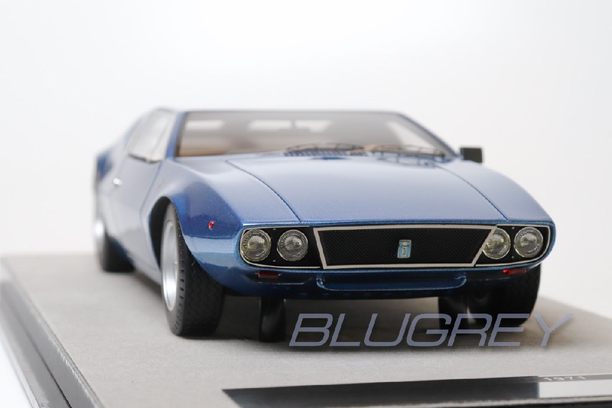 テクノモデル 1/18 デトマソ マングスタ 1971 ブルー TECNOMODEL DE