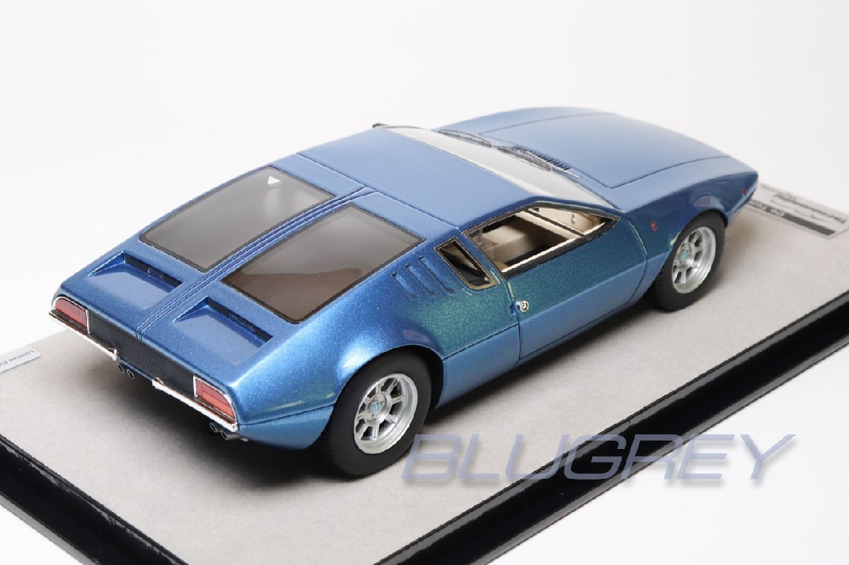 テクノモデル 1/18 デトマソ マングスタ 1971 ブルー TECNOMODEL DE
