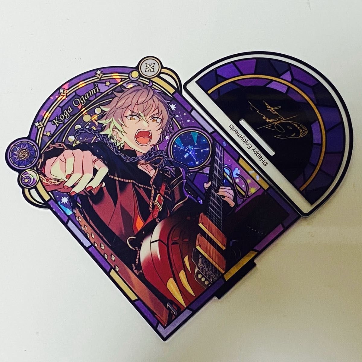 あんスタ 乙狩 アドニス セット 缶バ アクスタ アクキー 中国 あんスタ 星之所向 星の向こう アクスタ大神晃牙 乙狩アドニス