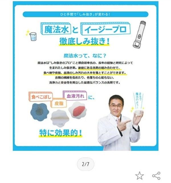 横倉式 電動シミ抜き器 EASY PRO ＋ 魔法水キット | www.fraynacho.com