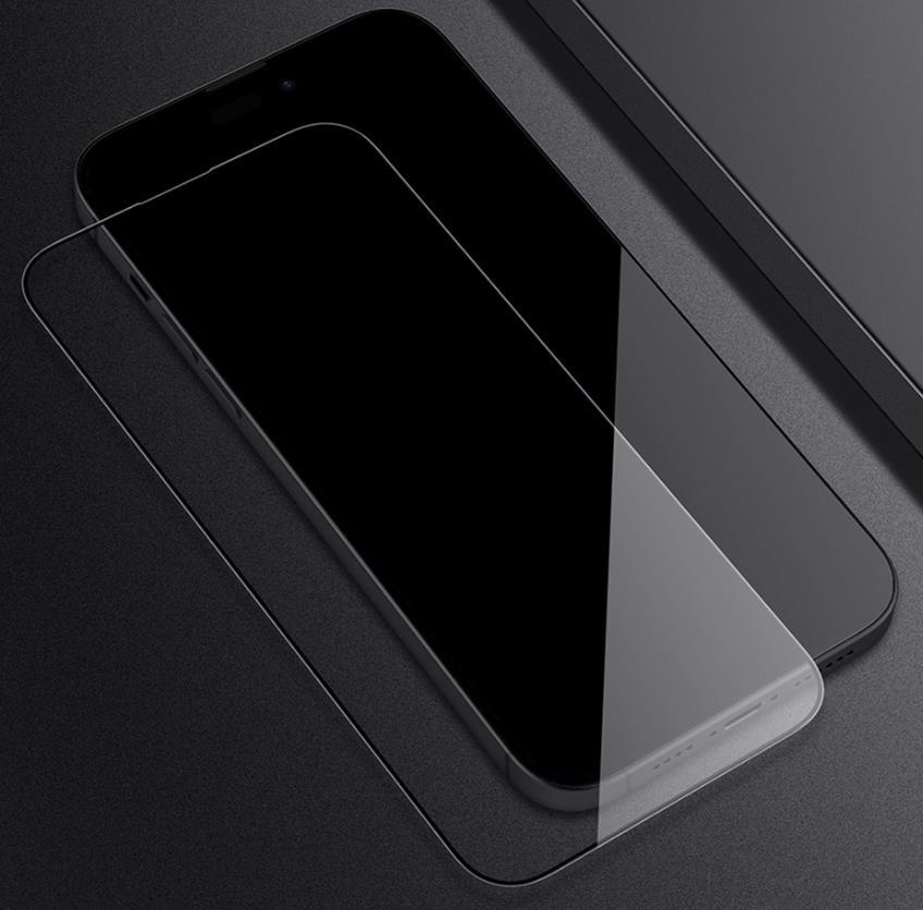 iphone14 Pro ガラス フィルム 全面保護 20D 全面接着 フィルム フルカバー 保護 ガラスフィルム Glass 光沢 保護 _画像4