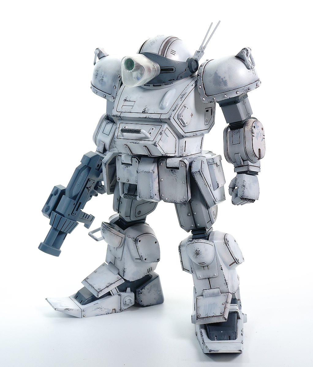 べにや 1/24 アバランチドッグ ガレージキット ガレキ レジン ワンフェス WF キャラホビ C3AFA 鋼鉄の軍勢 装甲騎兵ボトムズ_画像4