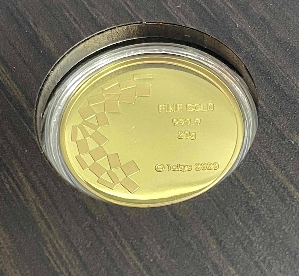 HX-15 東京オリンピック2020 純金純銀メダリオンセット 純金20g純銀30g TOKYO2020公式ライセンス商品 保証書付き 金貨 銀貨 の画像5