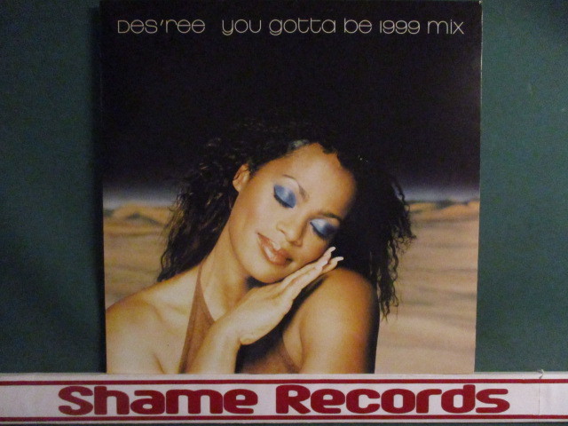 Des'ree ： You Gotta Be 1999 Mix 12'' (( Desree / Des ree / 落札5点で送料無料_画像1