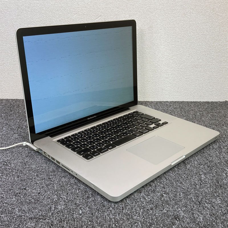 PC/タブレット PCパーツ ジャンク ロジックボード故障 Apple MacBook Pro Mid 2010 15.4型 クリアワイドスクリーンディスプレイ メモリ2GB  ストレージ/AC無し