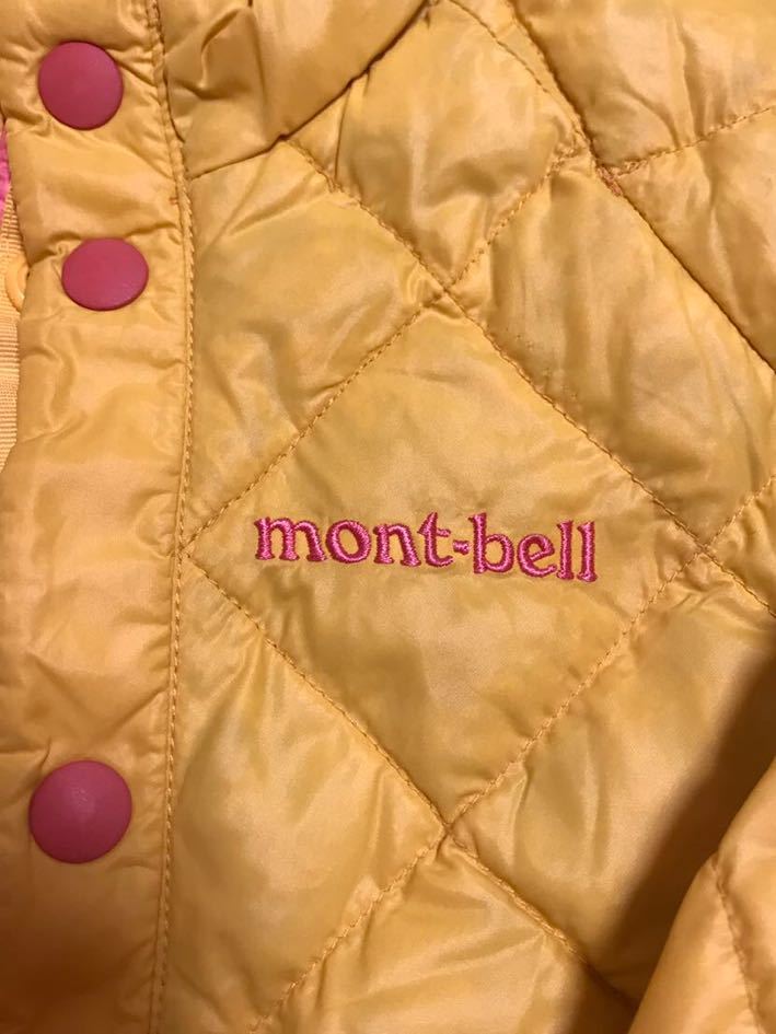 ★ モンベル mont-bell ダウンジャケットSize:80 kids キッズ ガールズ★