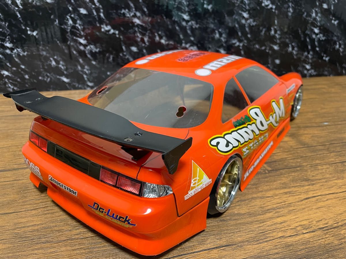 ヨコモ　シルビア　s14 1/10 ラジコン　ボディ　ドリフト　rc yd-2 完成品