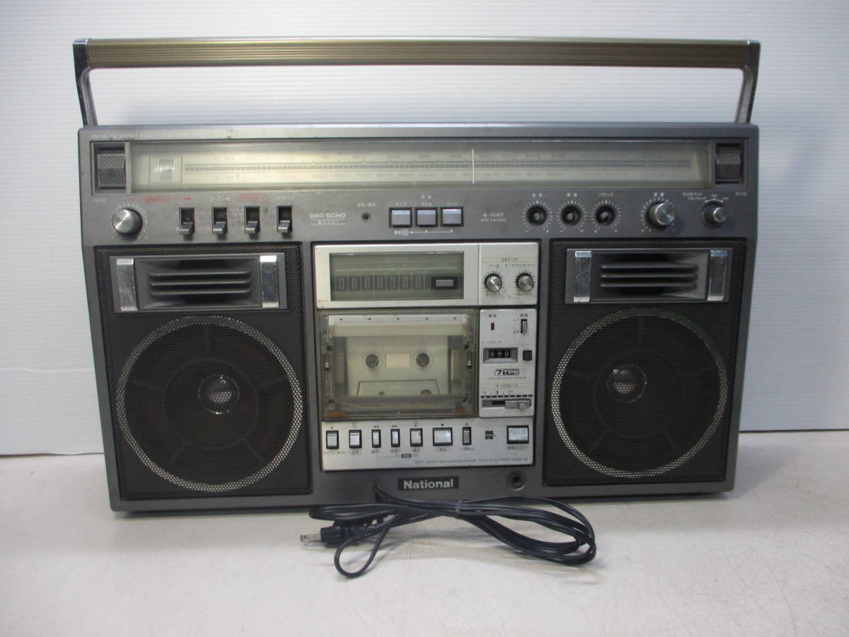 ヤフオク! - National ナショナル 大型ラジカセ RX-5400...