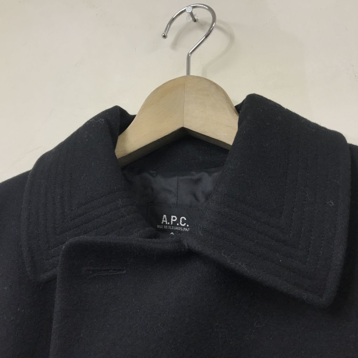 低価得価 A.P.C ウール100 ダッフルコートSサイズの通販 by aimina's