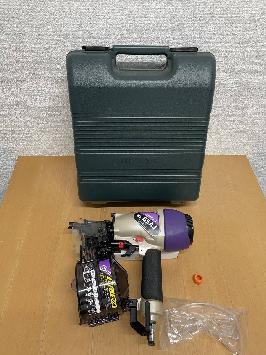 大人気新品 【新古品】日立工機 日立ロール釘打機 NV65AJ 大工道具一般