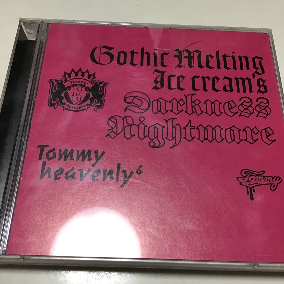 Ｇｏｔｈｉｃ Ｍｅｌｔｉｎｇ Ｉｃｅ Ｃｒｅａｍｓ Ｄａｒｋｎｅｓｓ“Ｎｉｇｈｔｍａｒｅ （ＤＶＤ付） Ｔｏｍｍｙ ｈｅａｖｅｎ_画像1