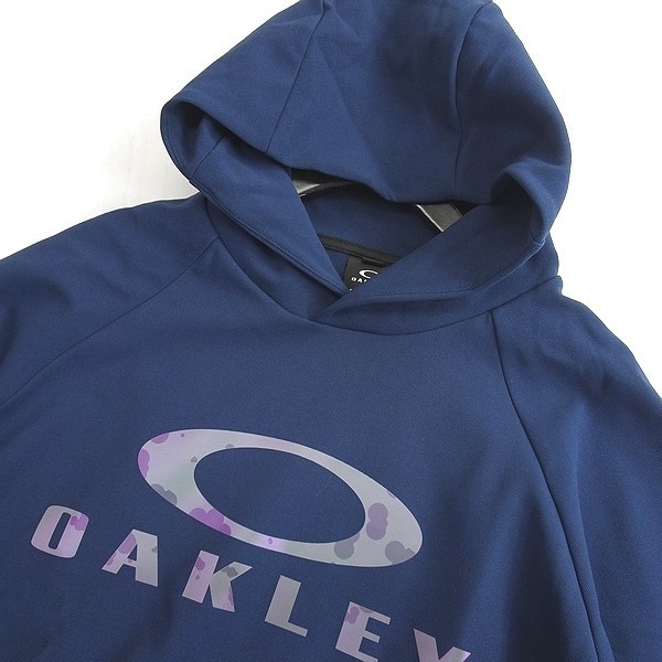 OAKLEY オークリー スカル 新品 吸汗速乾 高伸縮モビリティフリース スウェットシャツ パーカー FOA402198 6AC M ▲021▼kkf1915dの画像2