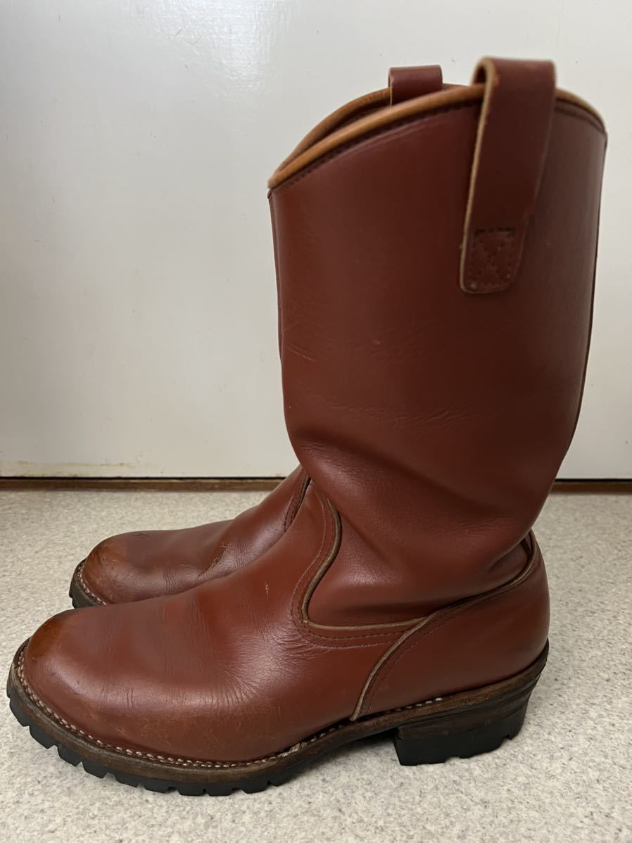 新品本物 ウエスコ WESCO 旧ロゴ 9D レザーライニングペコスブーツ