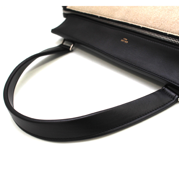 CELINE/セリーヌ エッジ フェルト ハンドバッグ ブラック レディース