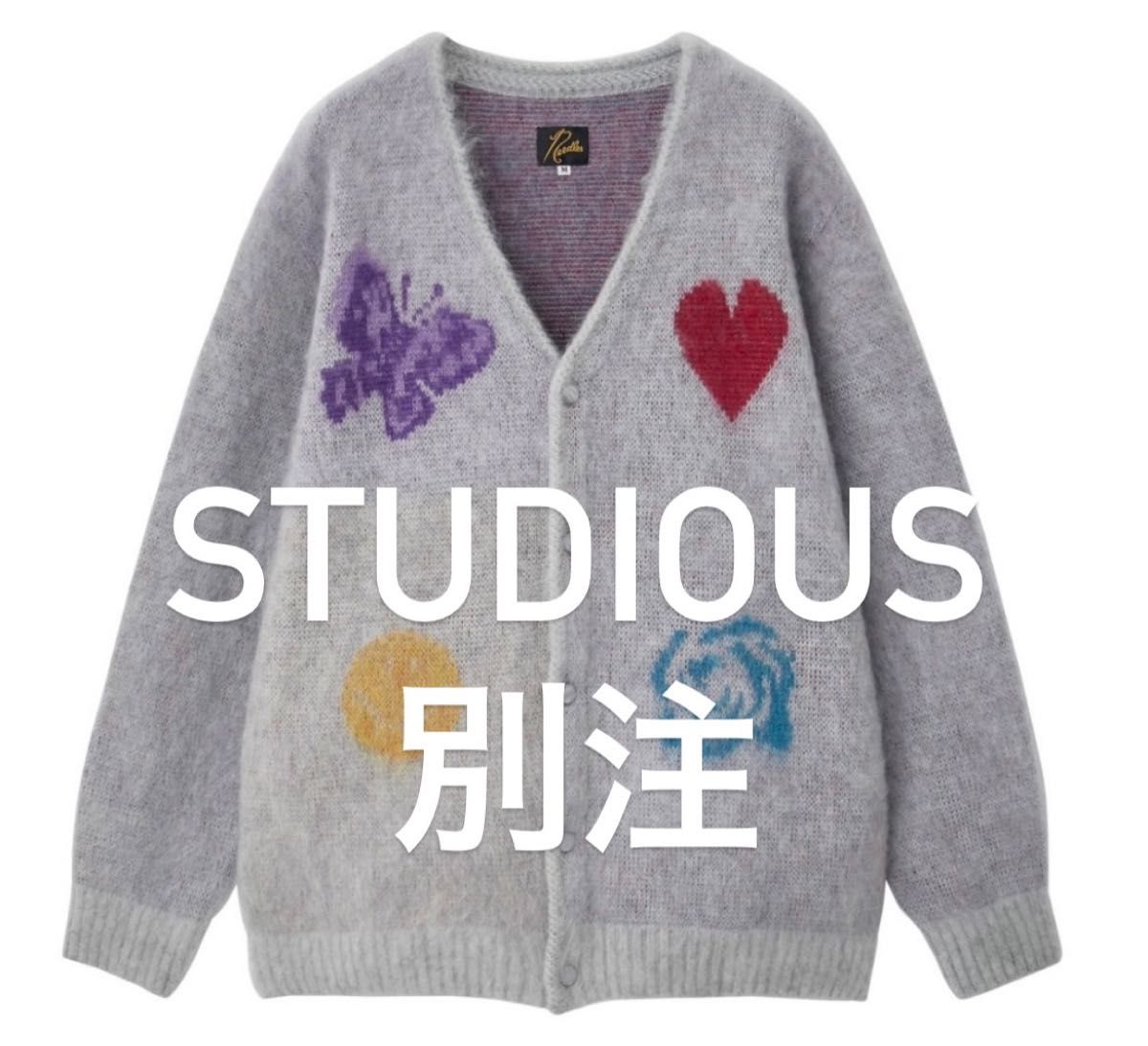 NEEDLES 22fw MohairCardigan STUDIOUS別注　