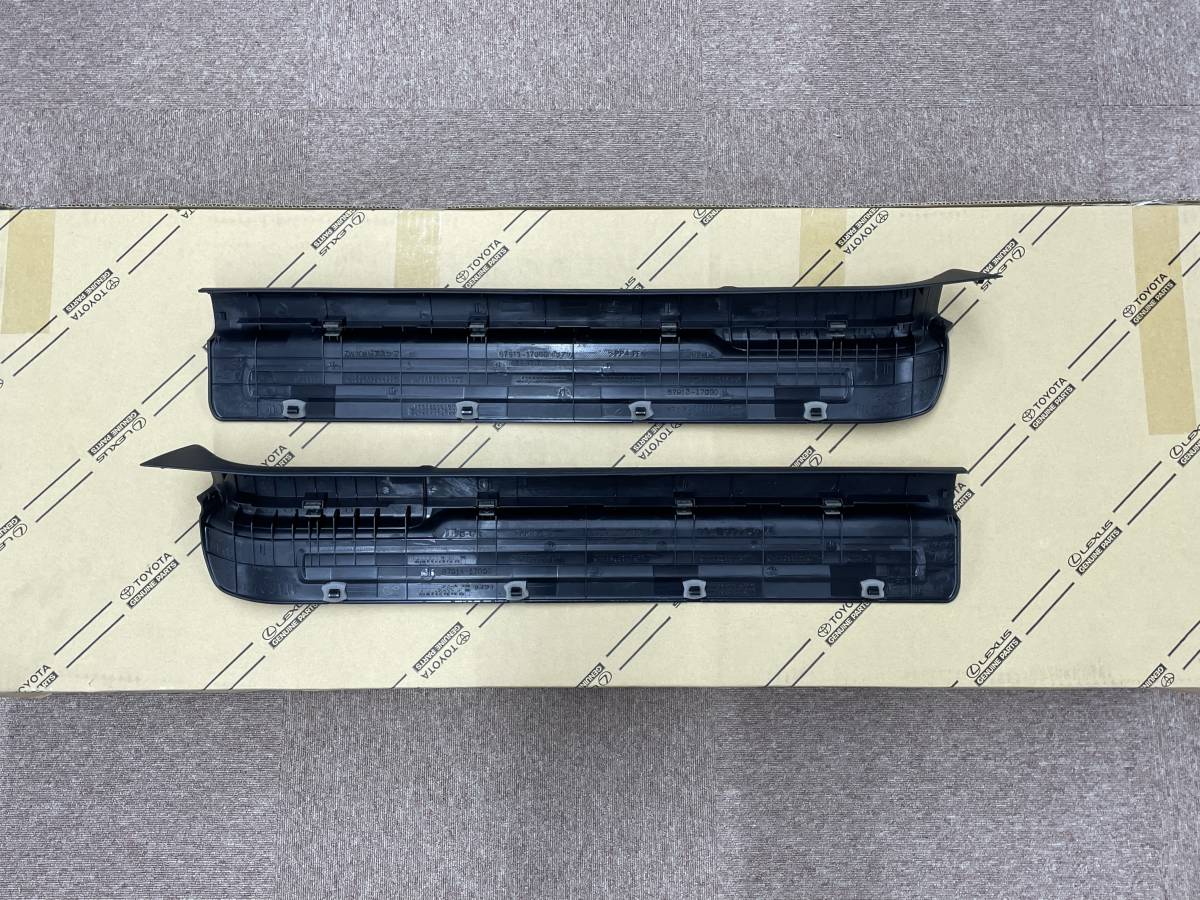出色 新品 MR-S MRS ZZW30 後期純正 オプションステンレス 左右セット