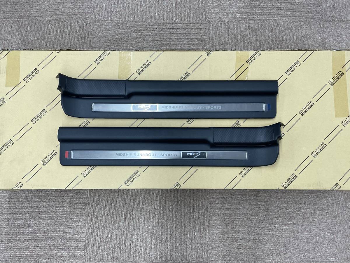 30%OFF SALE セール ◇新品 トヨタ純正 MR-S 後期 スカッフプレート