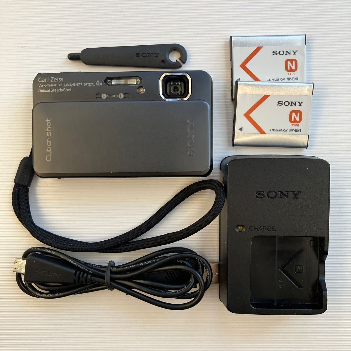 防水カメラ DSC-TX10(B) 海やプールOK カメラ デジタルカメラ(コンパクト)