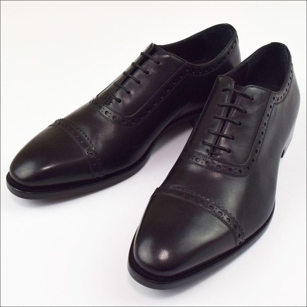 新品10万 dunhill ダンヒル レザー ビジネス シューズ 40 25cm