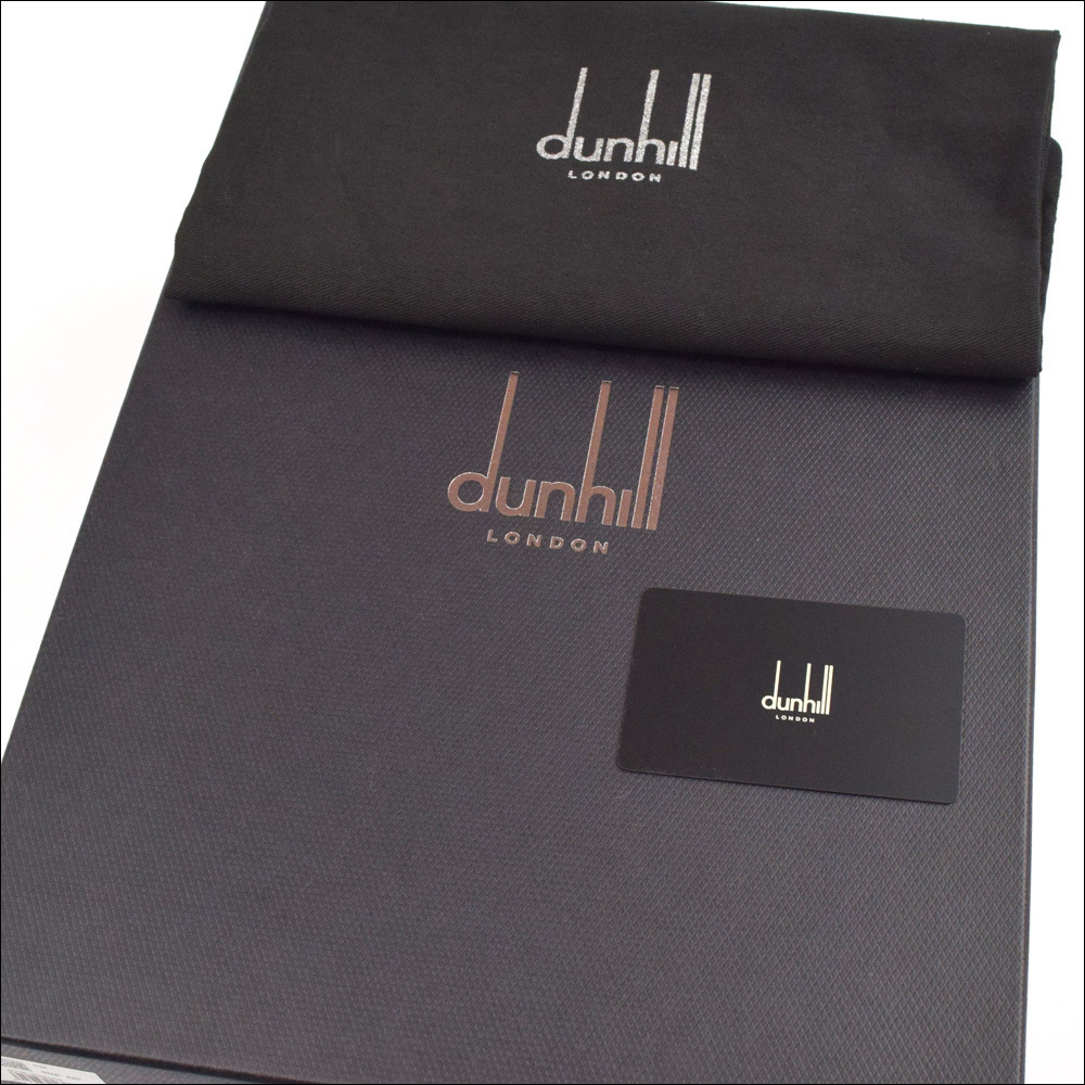  не использовался 11.4 десять тысяч dunhill Dunhill Wing chip кожа обувь 42 27cm черный Италия производства DU18F1604B7001