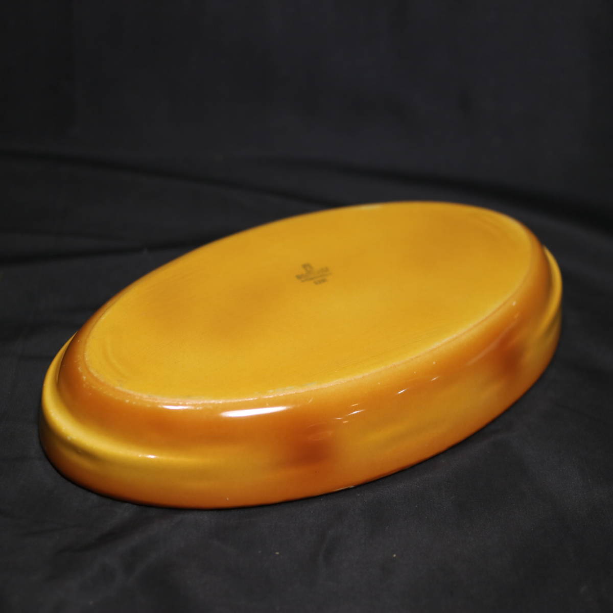ドイツ製 Schonwald シェーンバルド ブラウン オーバル グラタン皿 ４点セット 楕円 洋 食器 皿 プレート インテリア テーブルウェアの画像4