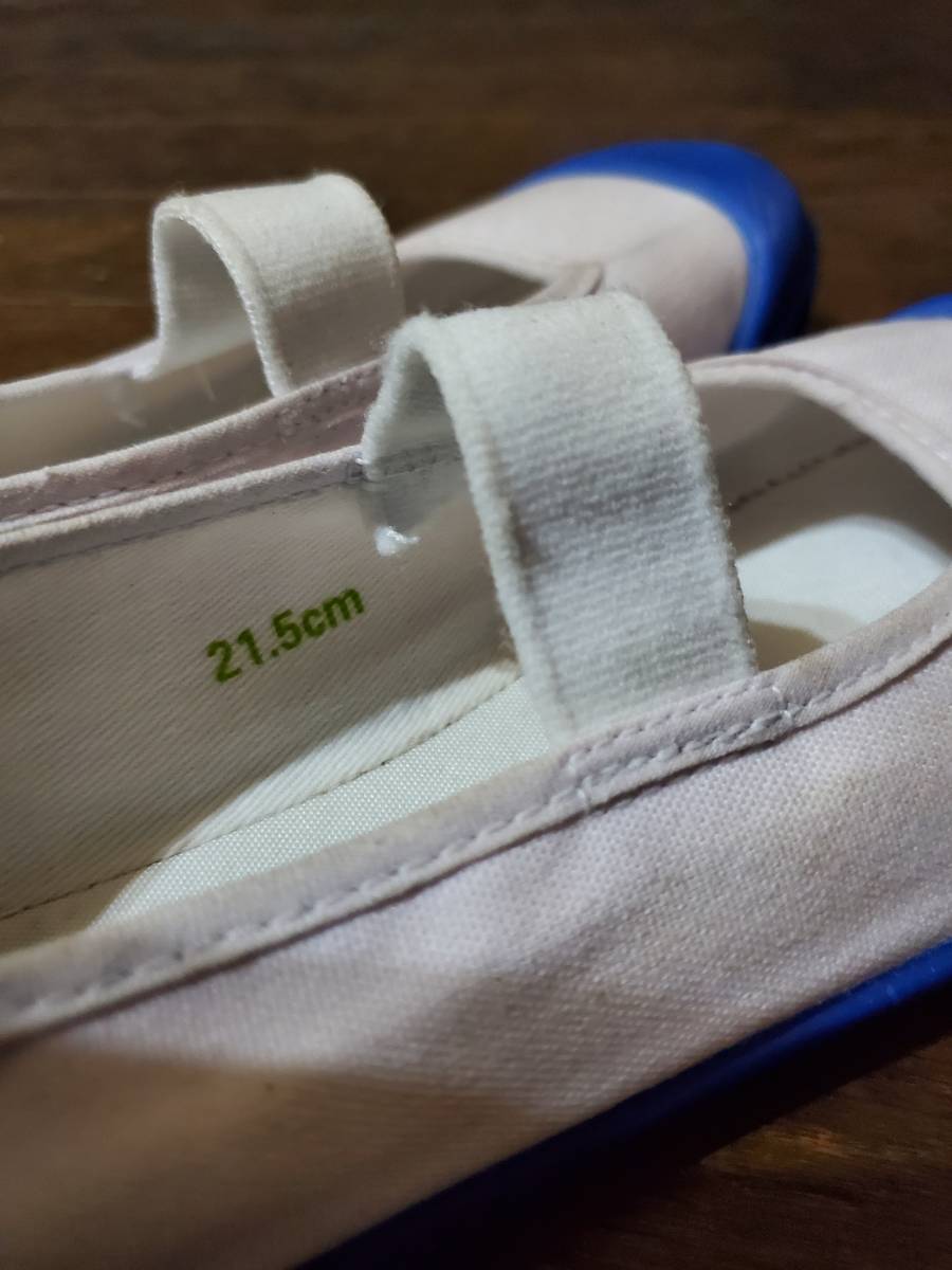  физическая подготовка павильон обувь сменная обувь * сверху обувь синий 21.5cm