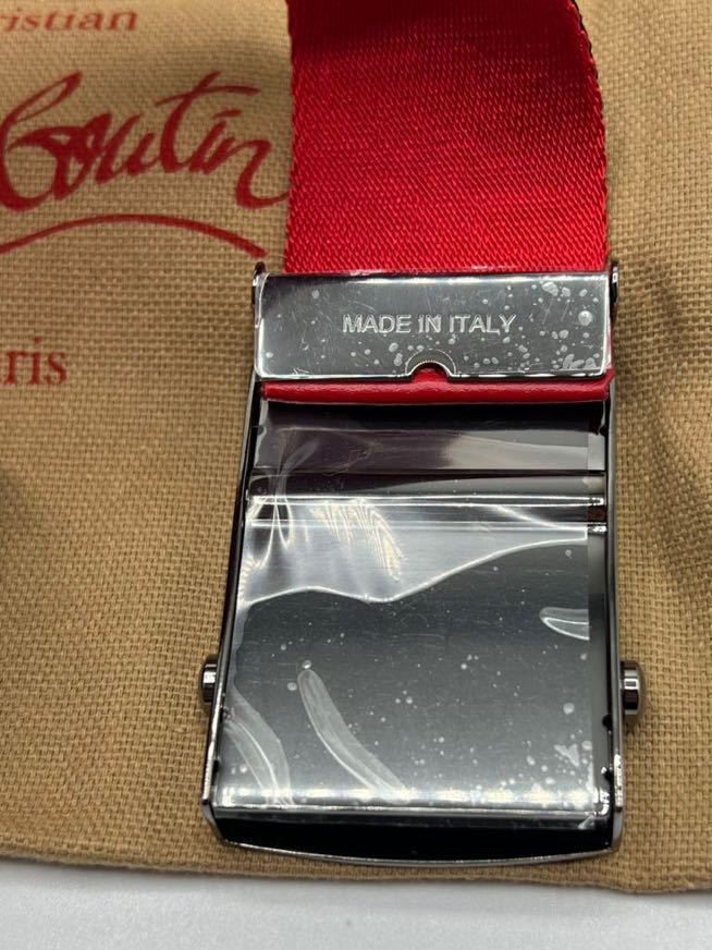 新品 未使用 Christian Louboutin クリスチャン ルブタン ナイロン