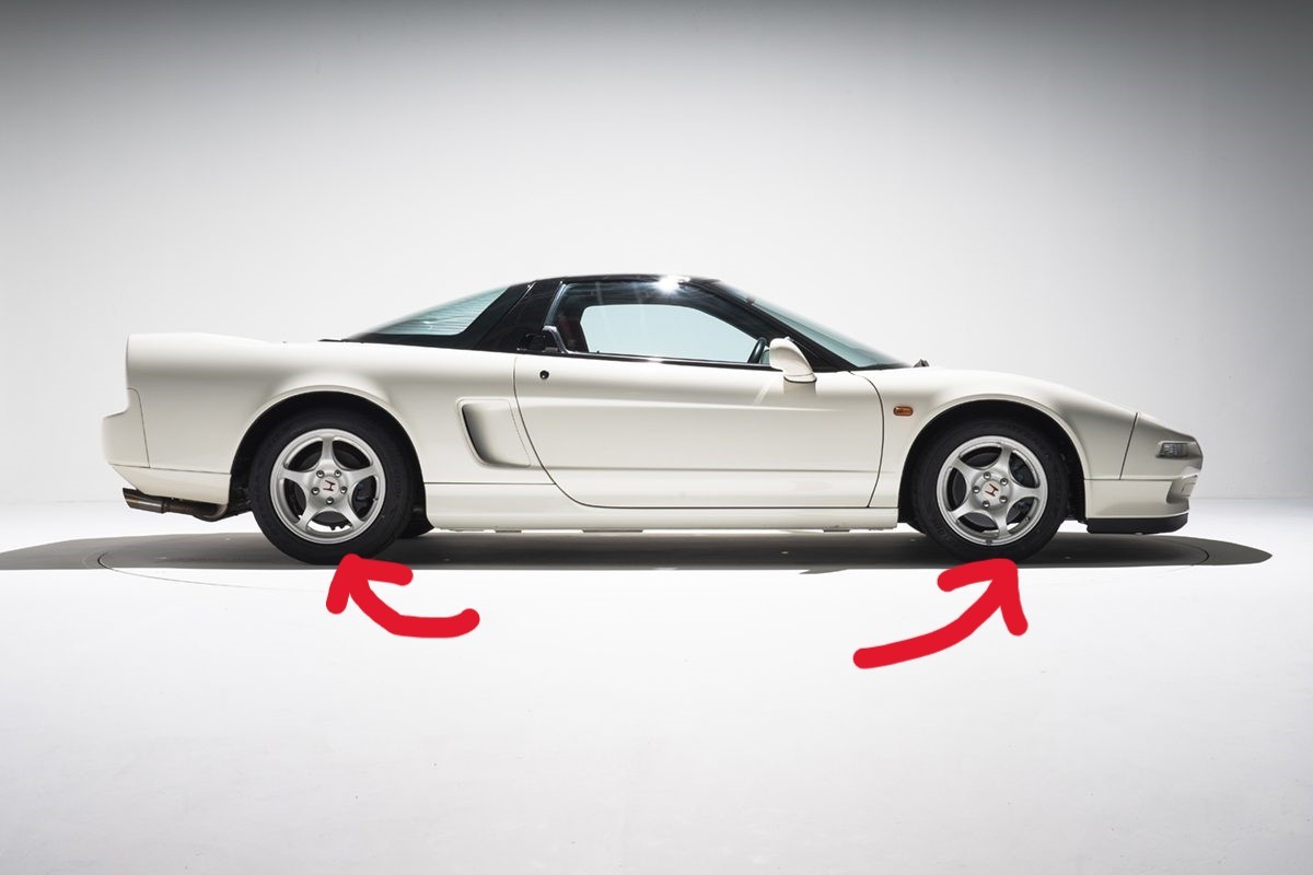 楽天1位】 ホンダ純正部品 新品 E-NA1 NSX タイプR用 ホイール 後用2