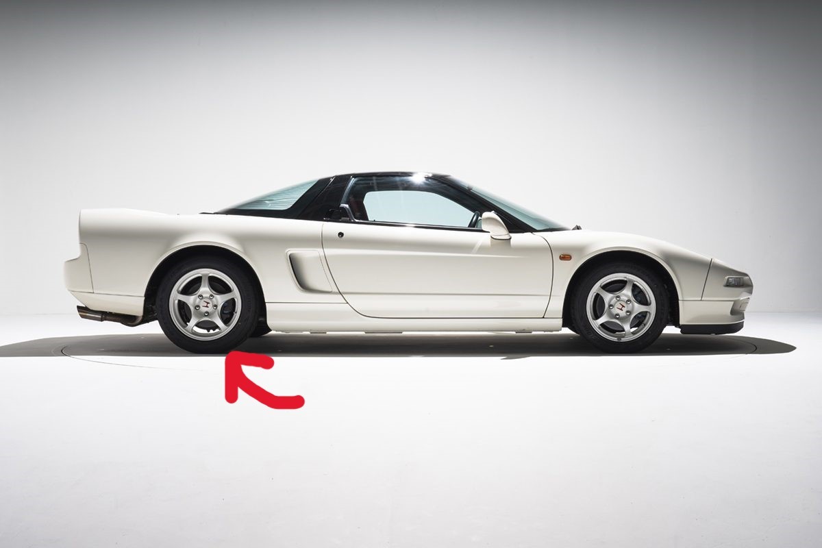 贈与 ホンダ純正部品 新品 E-NA1 NSX タイプR用 ホイール 後用2本