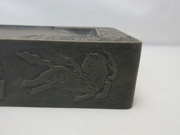411089 【 美品 中国古美術 文房具 亀 硯 慶元丙辰夏熹銘 在銘 411089 【 美品 中国古美術 文房具 亀 硯 慶元丙辰夏熹銘 在銘