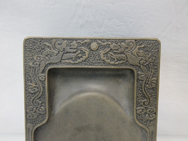 411089 【 美品 中国古美術 文房具 亀 硯 慶元丙辰夏熹銘 在銘 411089 【 美品 中国古美術 文房具 亀 硯 慶元丙辰夏熹銘 在銘