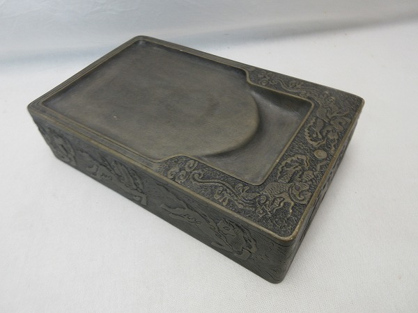 411089 【 美品 中国古美術 文房具 亀 硯 慶元丙辰夏熹銘 在銘 411089 【 美品 中国古美術 文房具 亀 硯 慶元丙辰夏熹銘 在銘