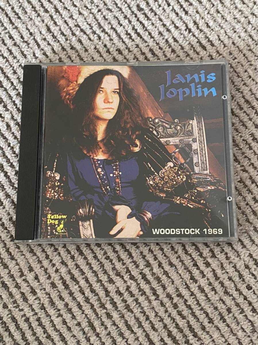 Janis Joplin "Woodstock 1969" 1CD Желтые собаки записи